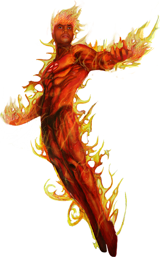 Human Torch Picture PNG Image