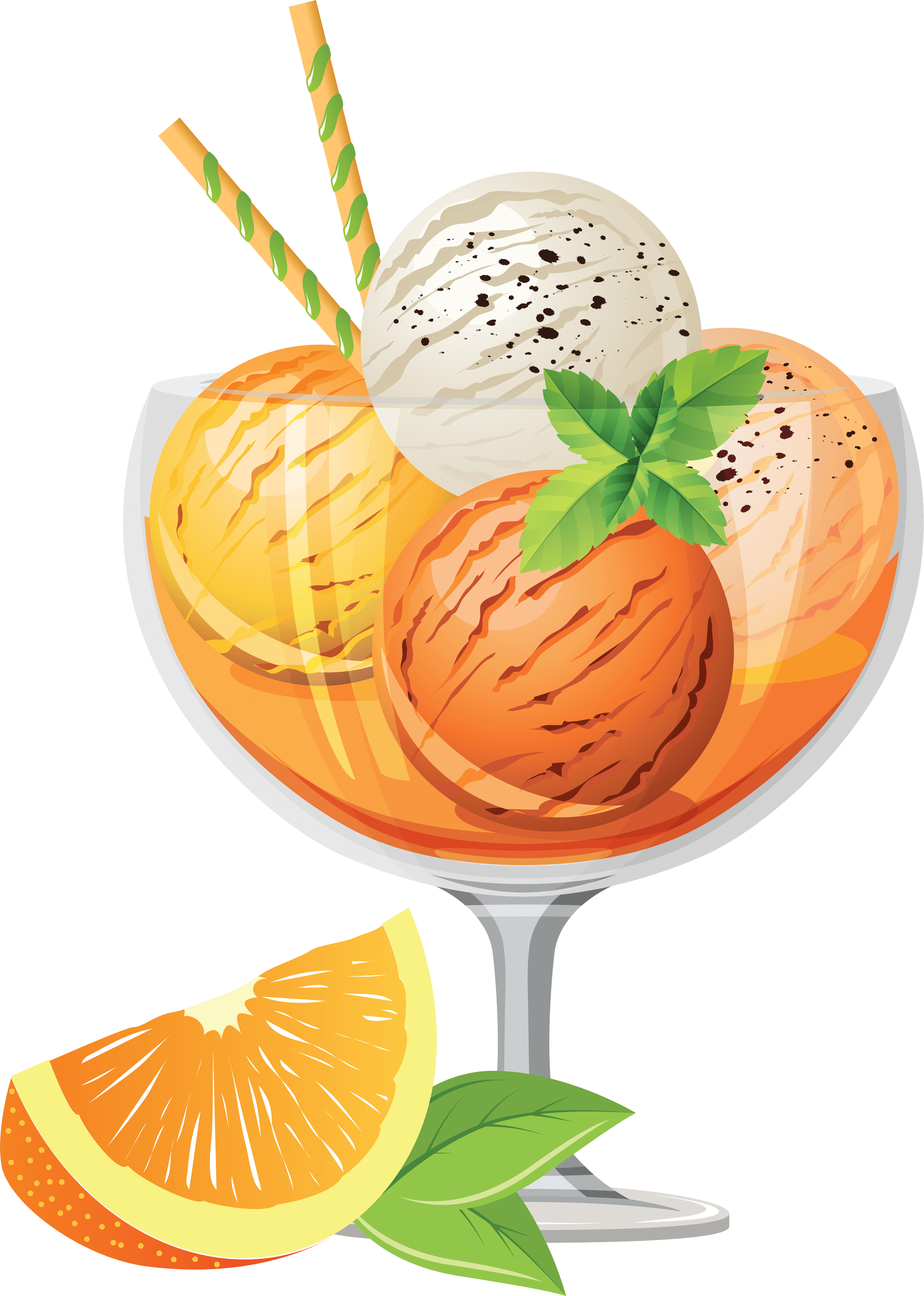 Fruit Ice Cream Png Image PNG Image