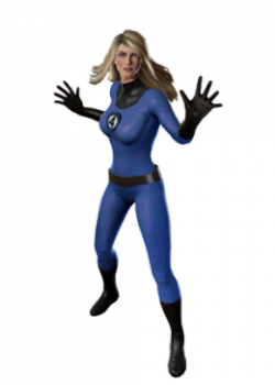Invisible Woman Picture PNG Image