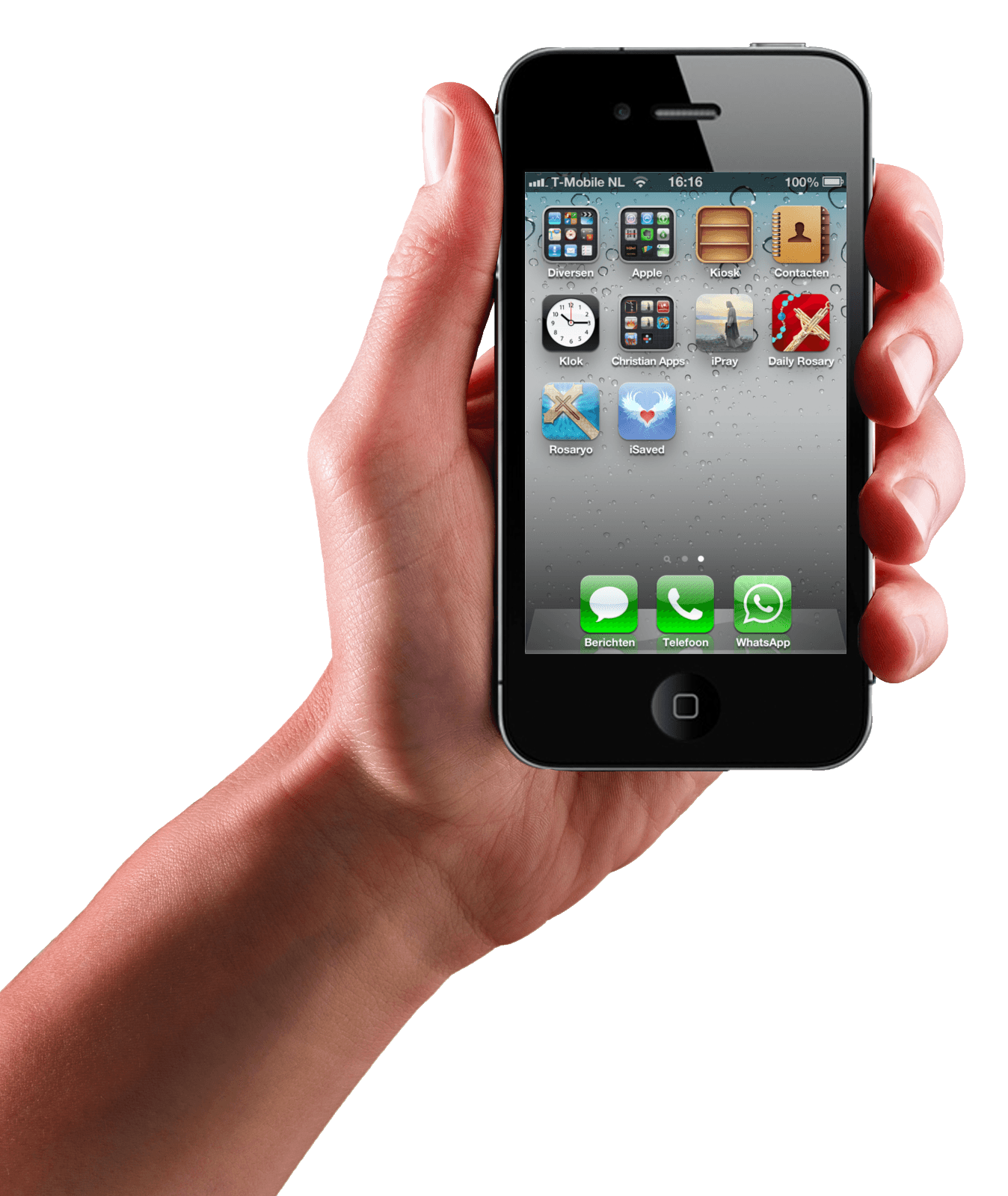 Iphone In Hand Transparent Png Image PNG Image