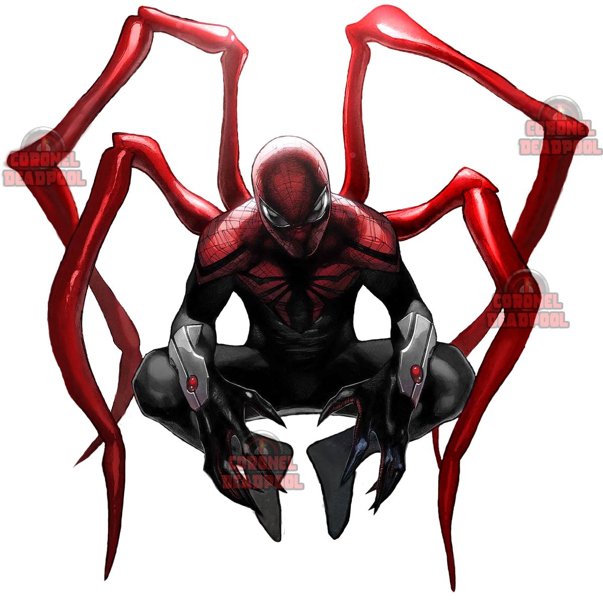 Iron Spiderman Transparent Picture PNG Image