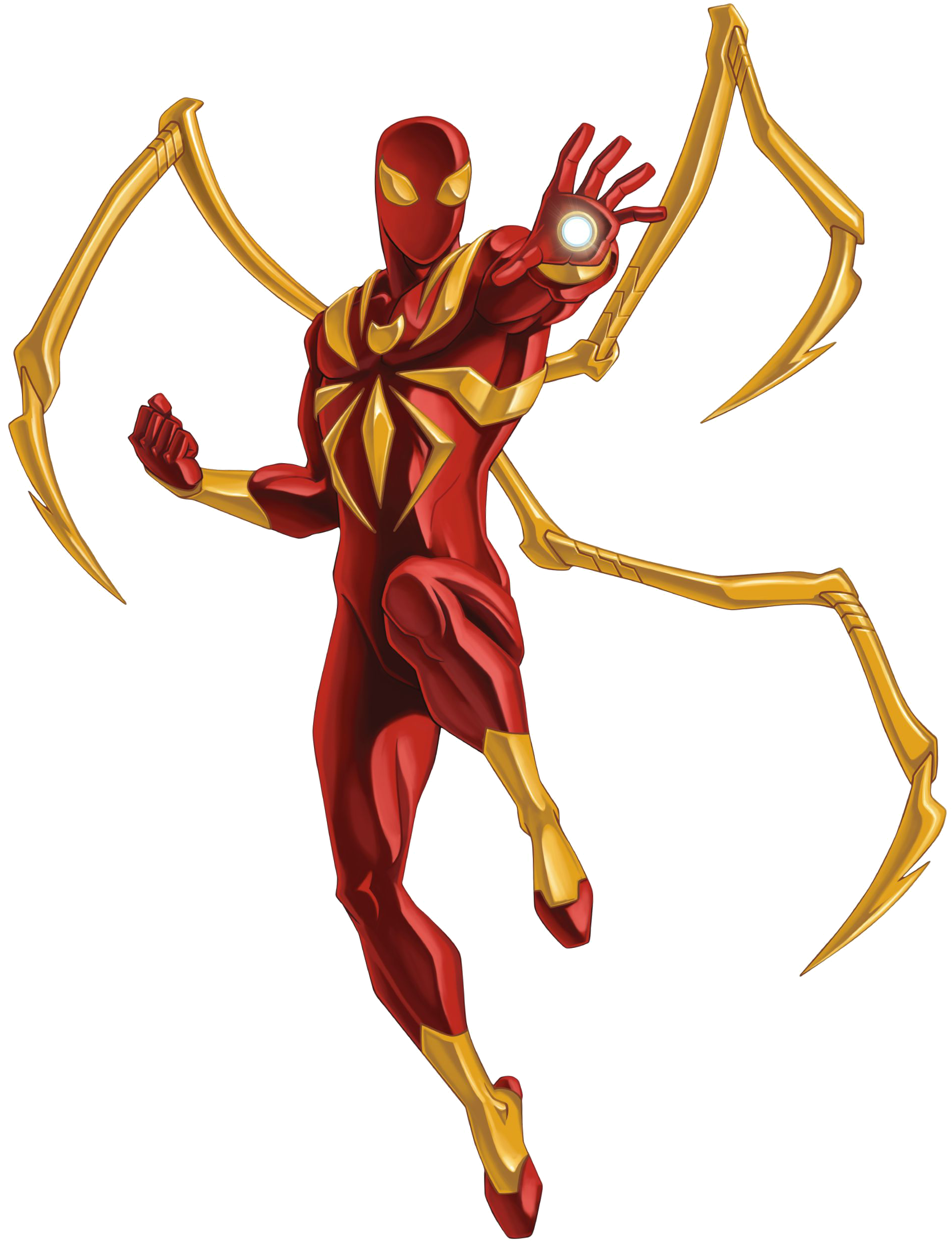 Iron Spiderman Transparent PNG Image