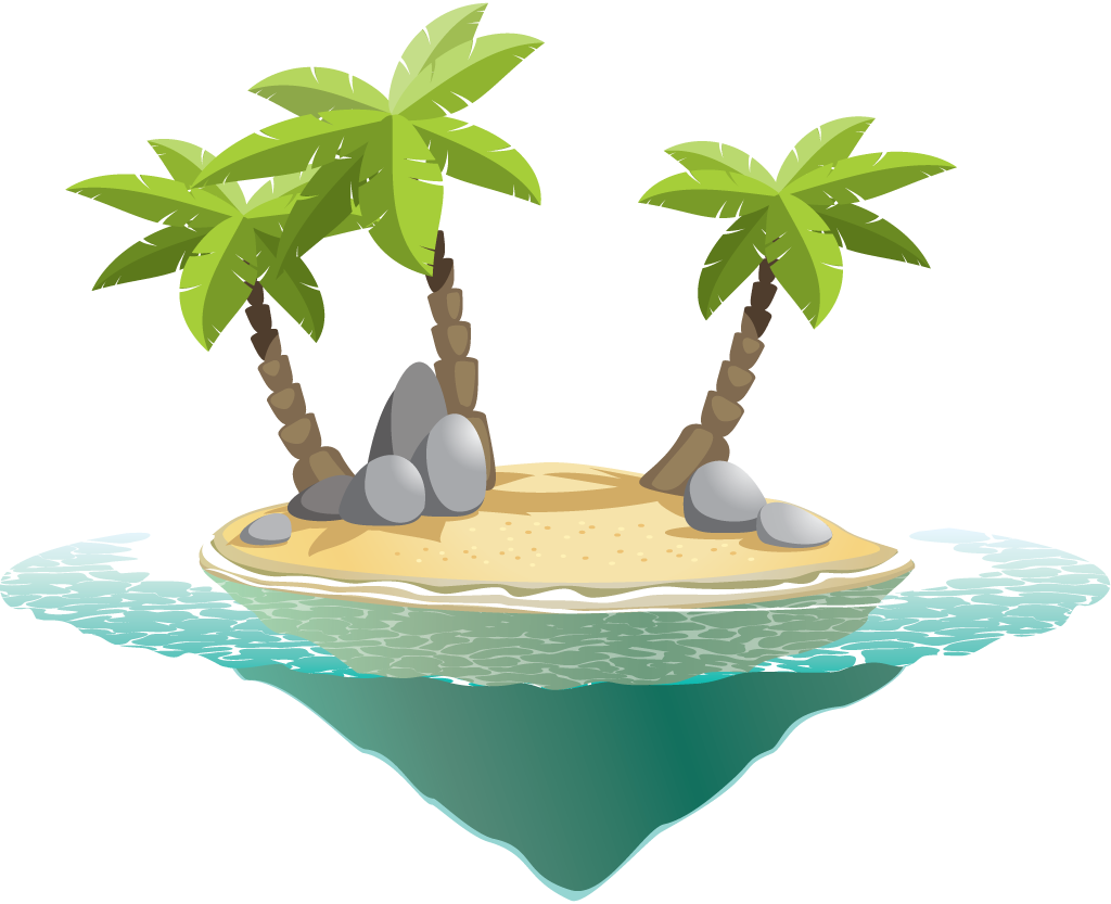 Island Transparent PNG Image