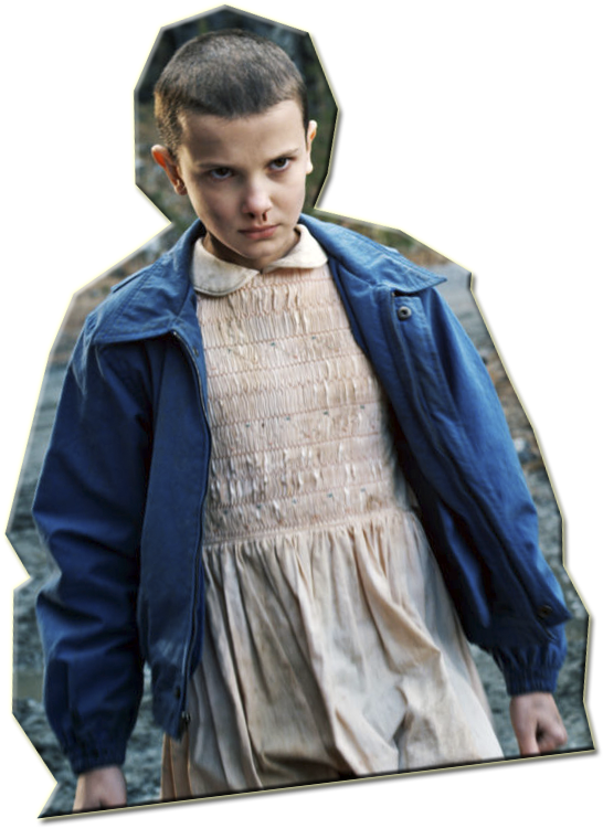 Shoulder Brown Stranger Bobby Things Textile Eleven PNG Image