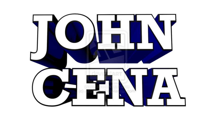 John Cena Blue Logo Png PNG Image
