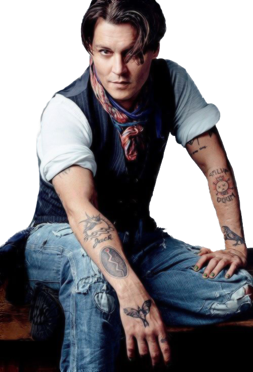 Johnny Actor Depp Free Clipart HD PNG Image