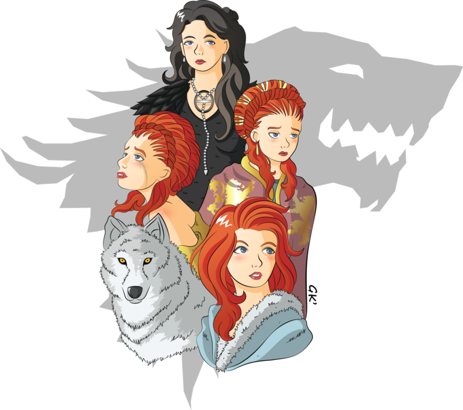 Turner Eddard Snow Stark Jon Daenerys Sophie PNG Image