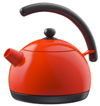 Orange Kettle Png Image PNG Image