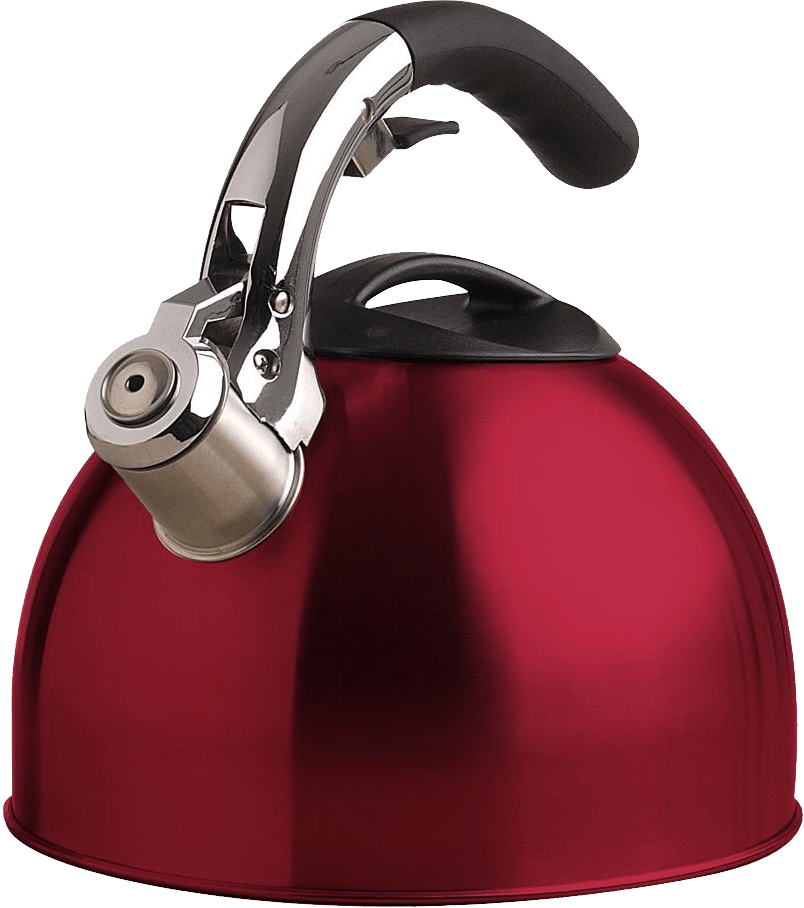 Red Kettle Png Image PNG Image