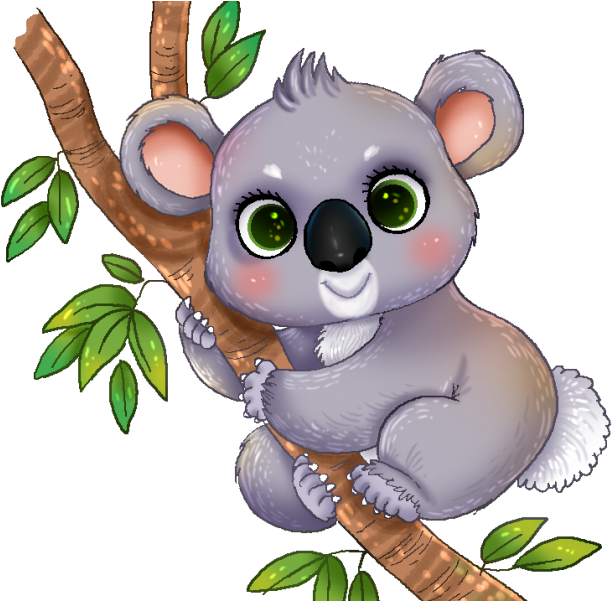 Koala Vecrtor Free Transparent Image HQ PNG Image