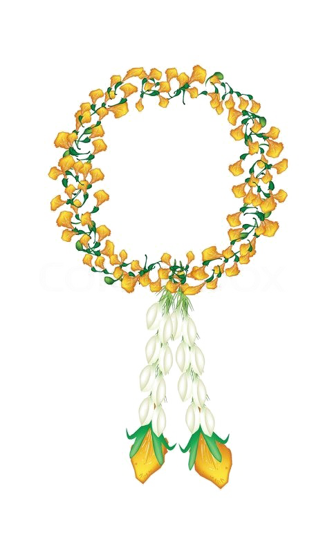 Jasmine Garland Free Download PNG HQ PNG Image