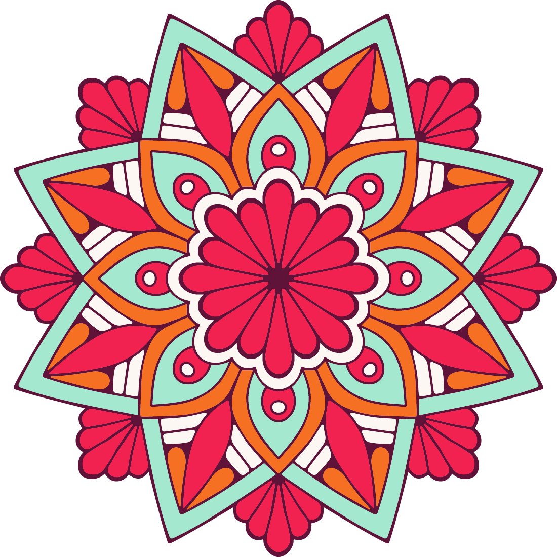 Symmetry Art Cross Embroidery Stitch Free PNG HQ PNG Image