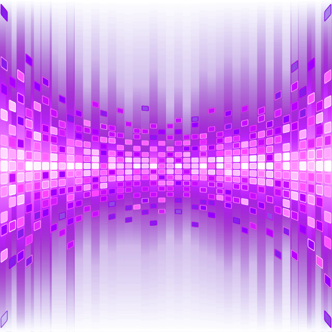 Graphic Particle Purple Light Effect Design PNG Image