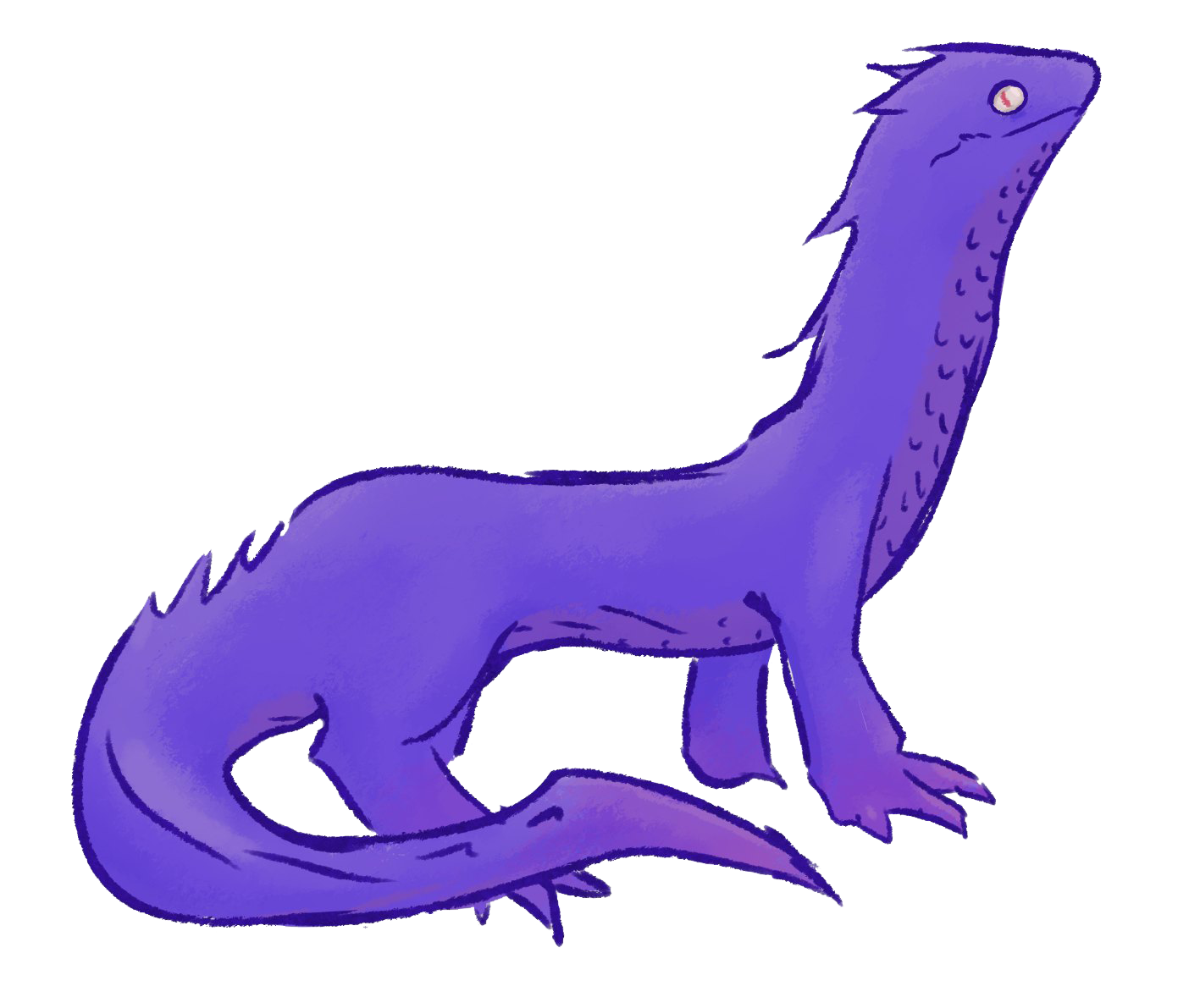Purple Lizard Free Transparent Image HQ PNG Image
