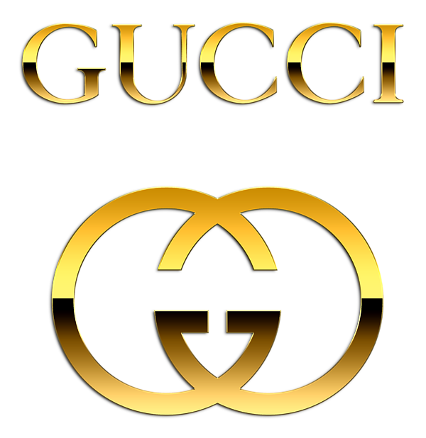 Golden Gucci Logo Download HQ PNG Image
