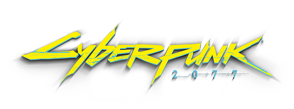 Text Yellow Game Cyberpunk Logo Download HQ PNG PNG Image