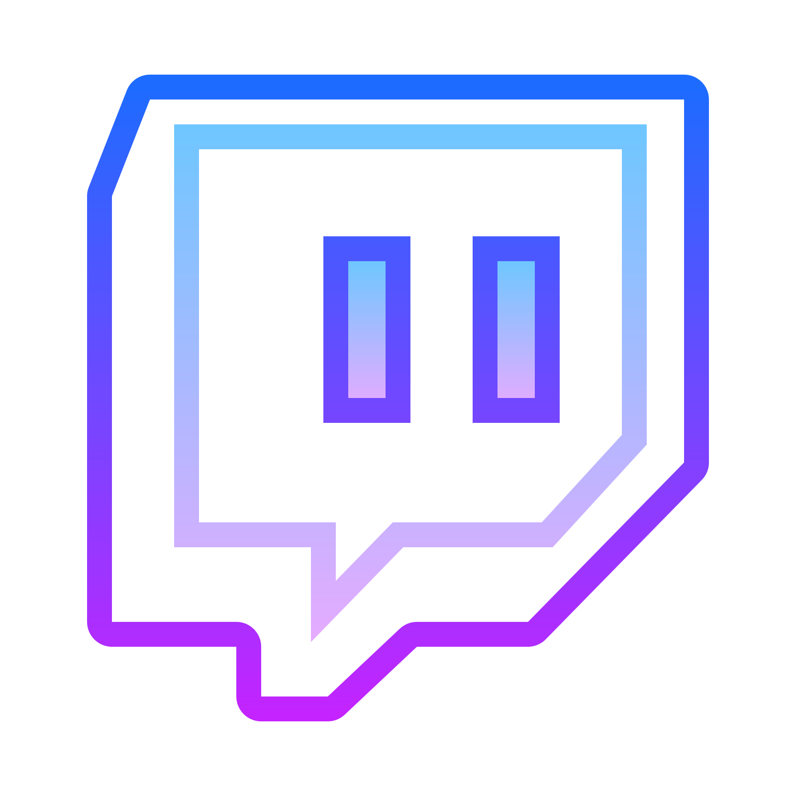 Blue Angle Icons Media Streaming Computer Twitch PNG Image