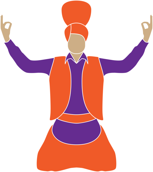 Lohri Cartoon Finger Balance For Happy Gifts PNG Image