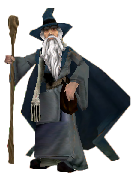 Gandalf Clipart PNG Image