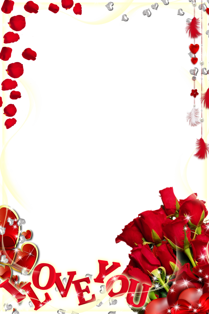 Love Frame Clipart PNG Image