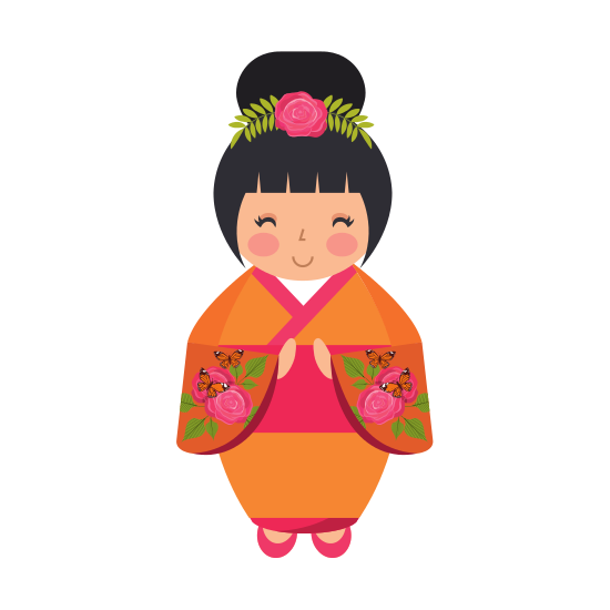 Japanese Doll Download PNG Download Free PNG Image