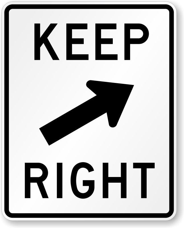 Keep Right Image Download HD PNG PNG Image