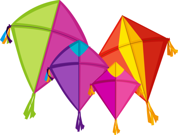 Makar Sankranti Kite Sport Line For Happy Cake PNG Image