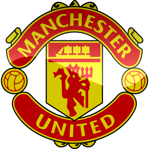 Manchester United 3D Logo Png PNG Image