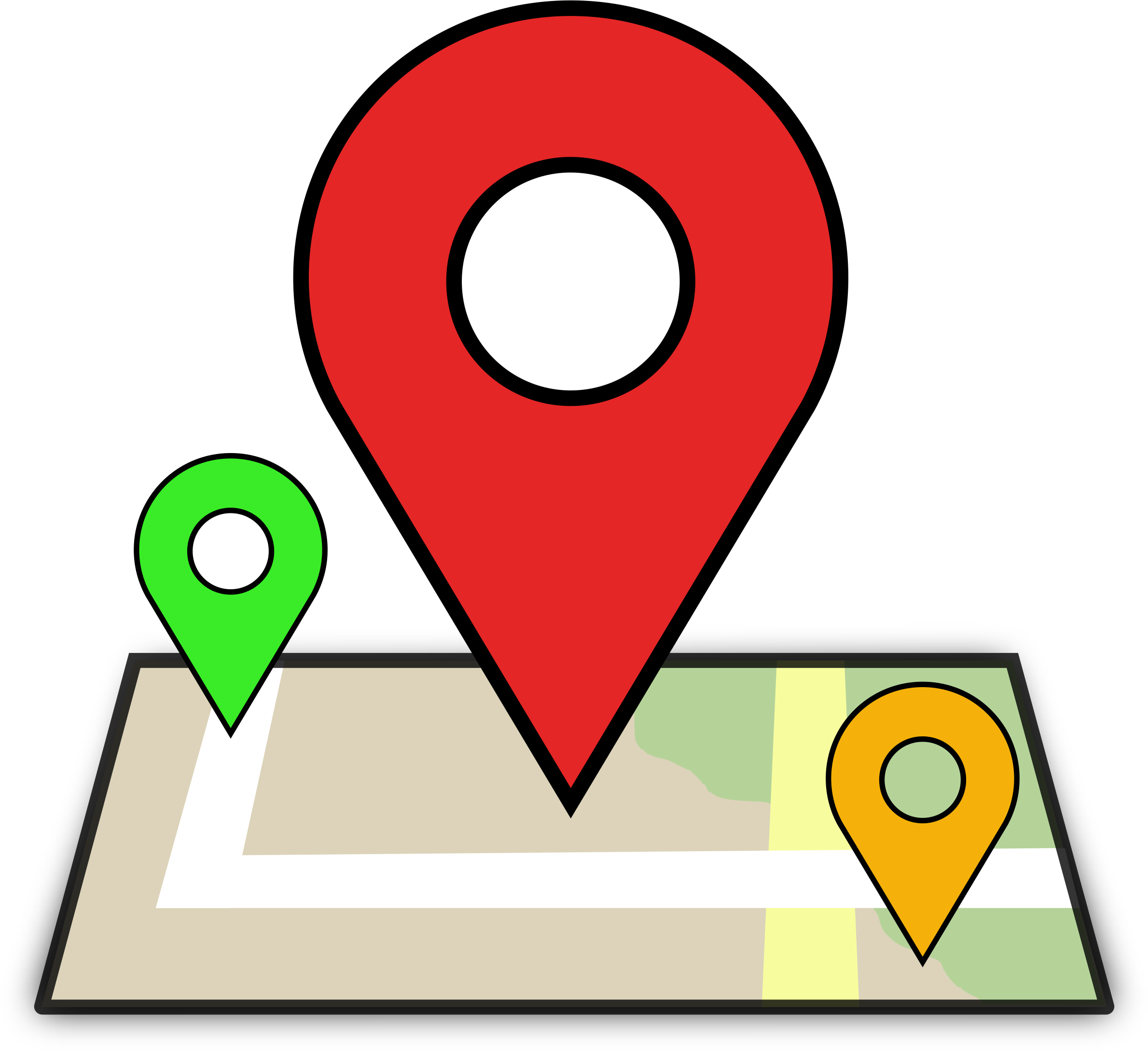 Map Computer Location Icon Icons Free Transparent Image HD PNG Image