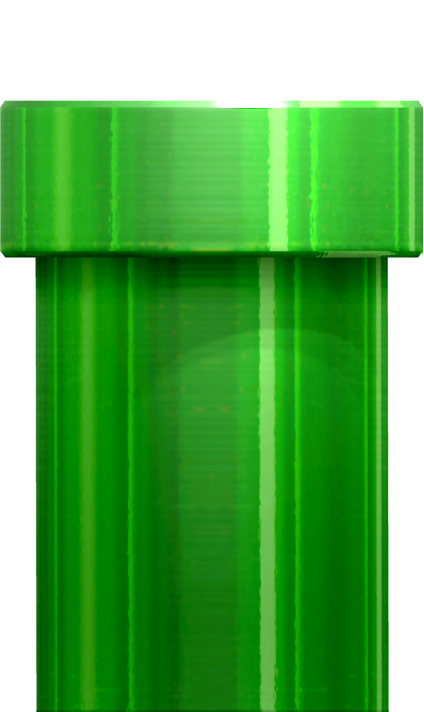 Mario Cylinder Super Green Bros Free Transparent Image HQ PNG Image