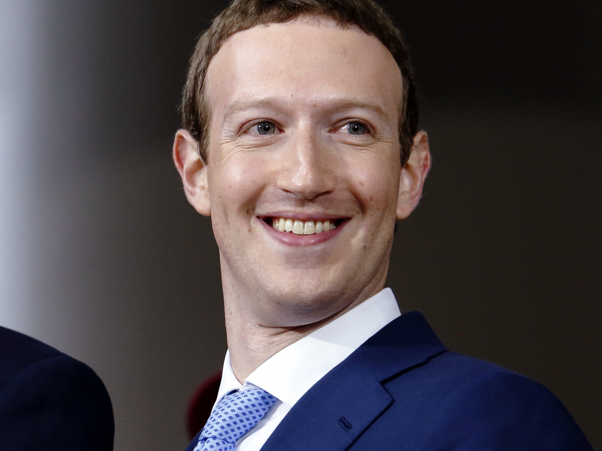 States United Billionaire Executive Mark Zuckerberg Chief PNG Image