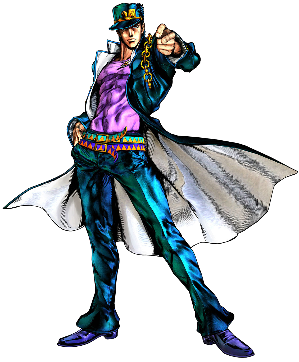 Jojo All Jotaro Star Kujo Joint Higashikata PNG Image