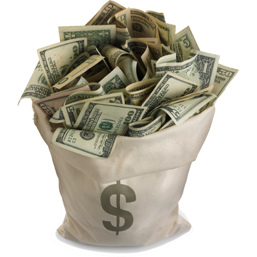 Currency Money Bag Free Clipart HD PNG Image