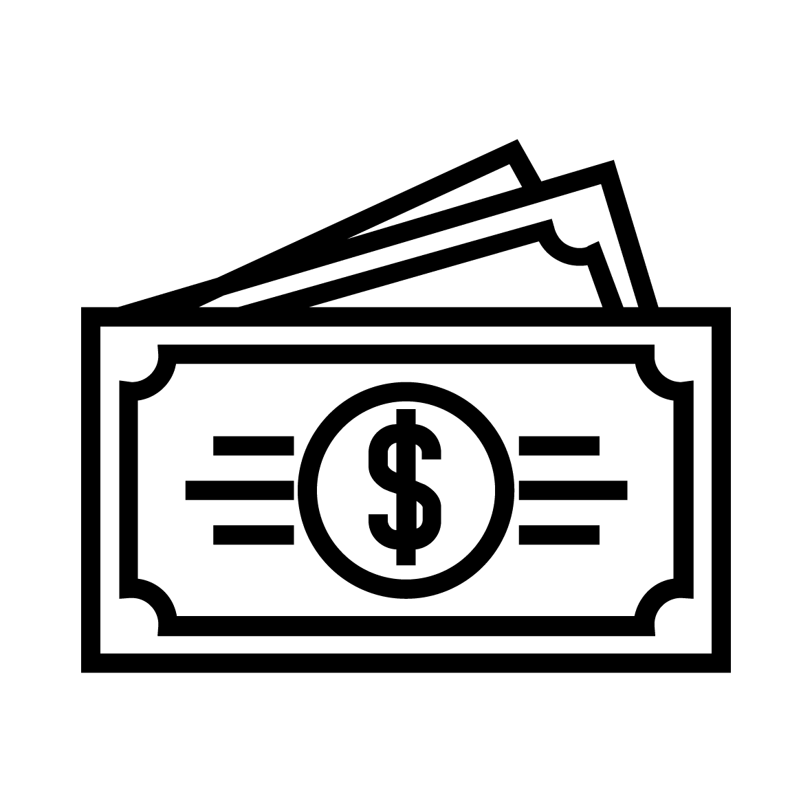 Icons Money Bill Dollar Computer Bank Stock PNG Image