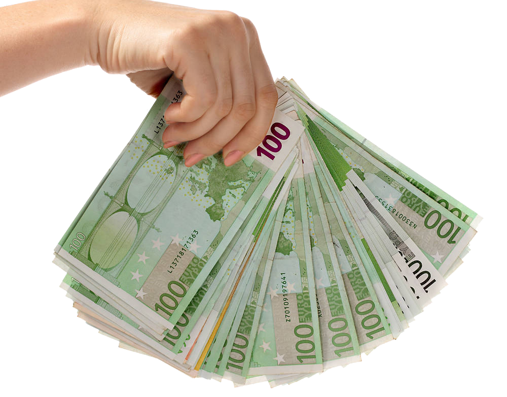 Bills Money Photography Dollar Take 100 Euro PNG Image