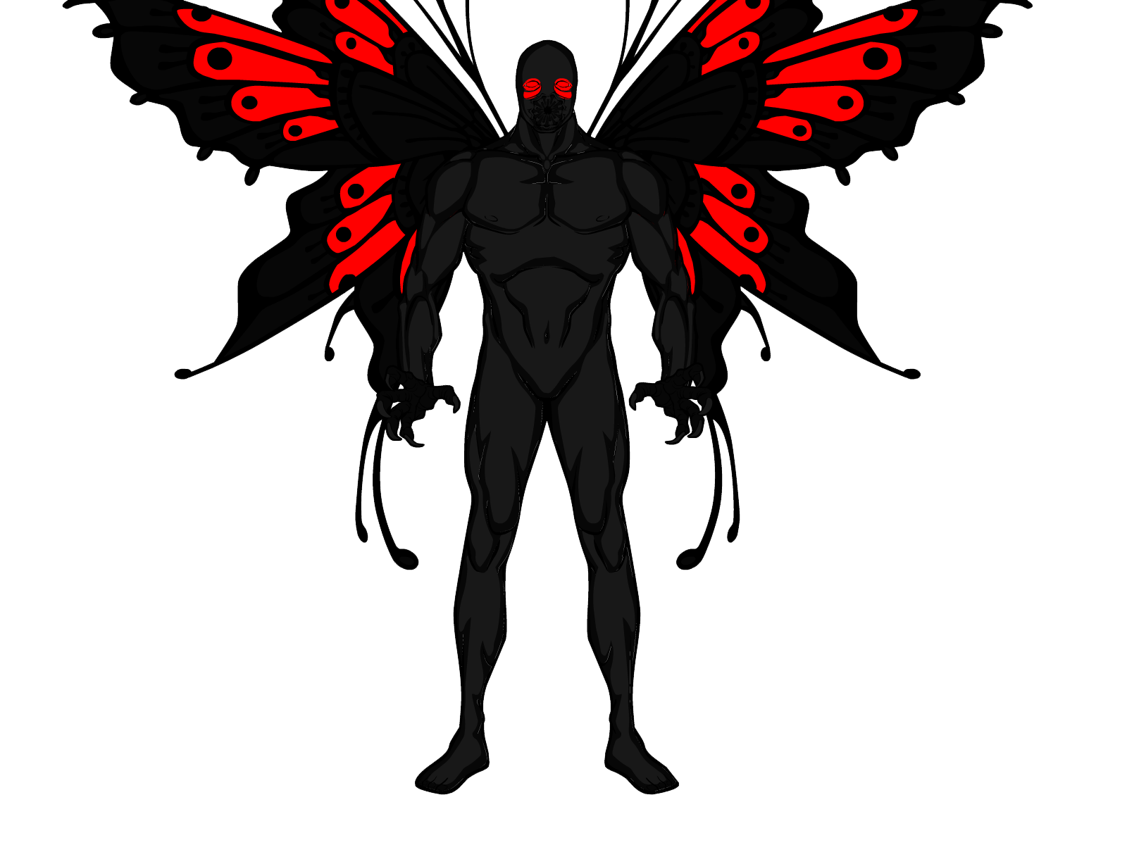 Moth Man Transparent PNG Image