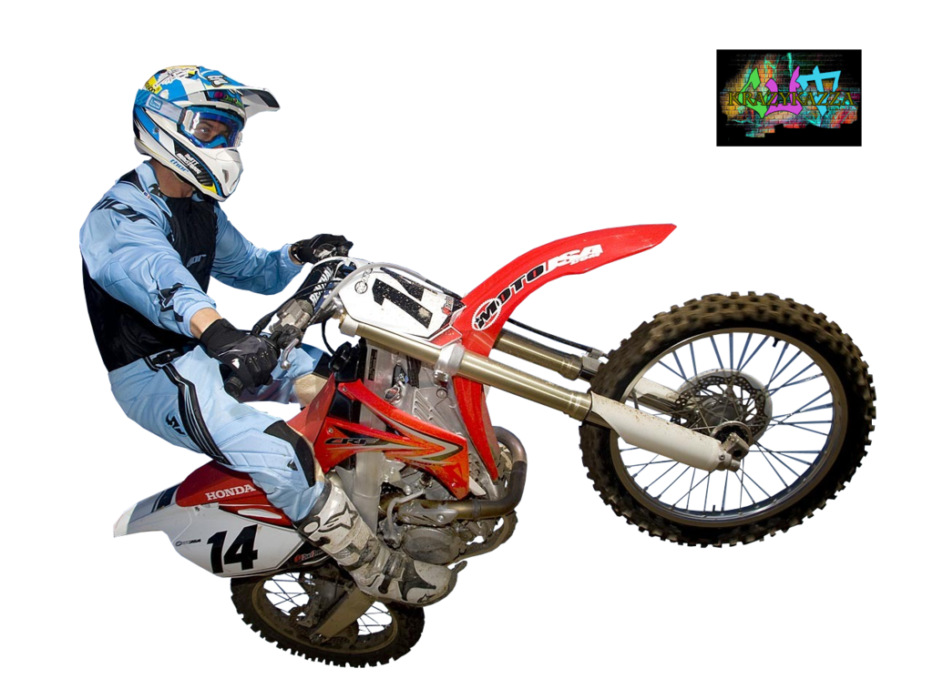 Motocross Transparent Background PNG Image