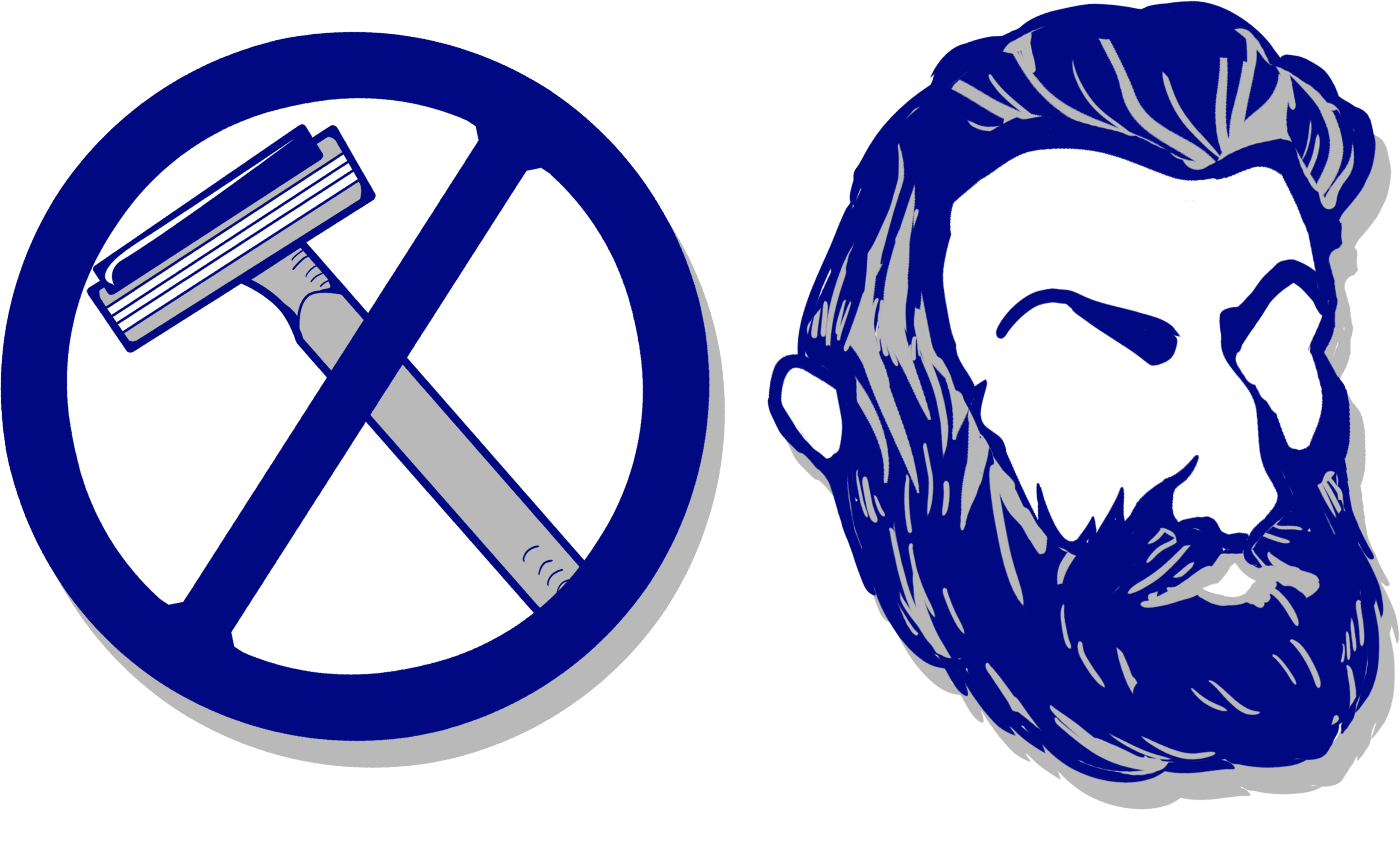 No Shave Movember Day Mustache PNG Image