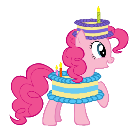 Pinkie Pie Party Clipart PNG Image