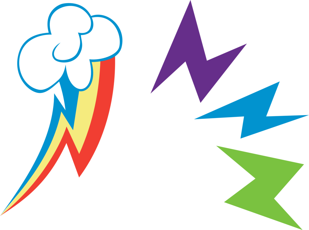 Rainbow Dash Cutie Mark Image PNG Image