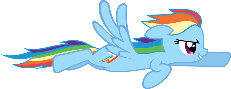 Rainbow Dash Flying Photos PNG Image
