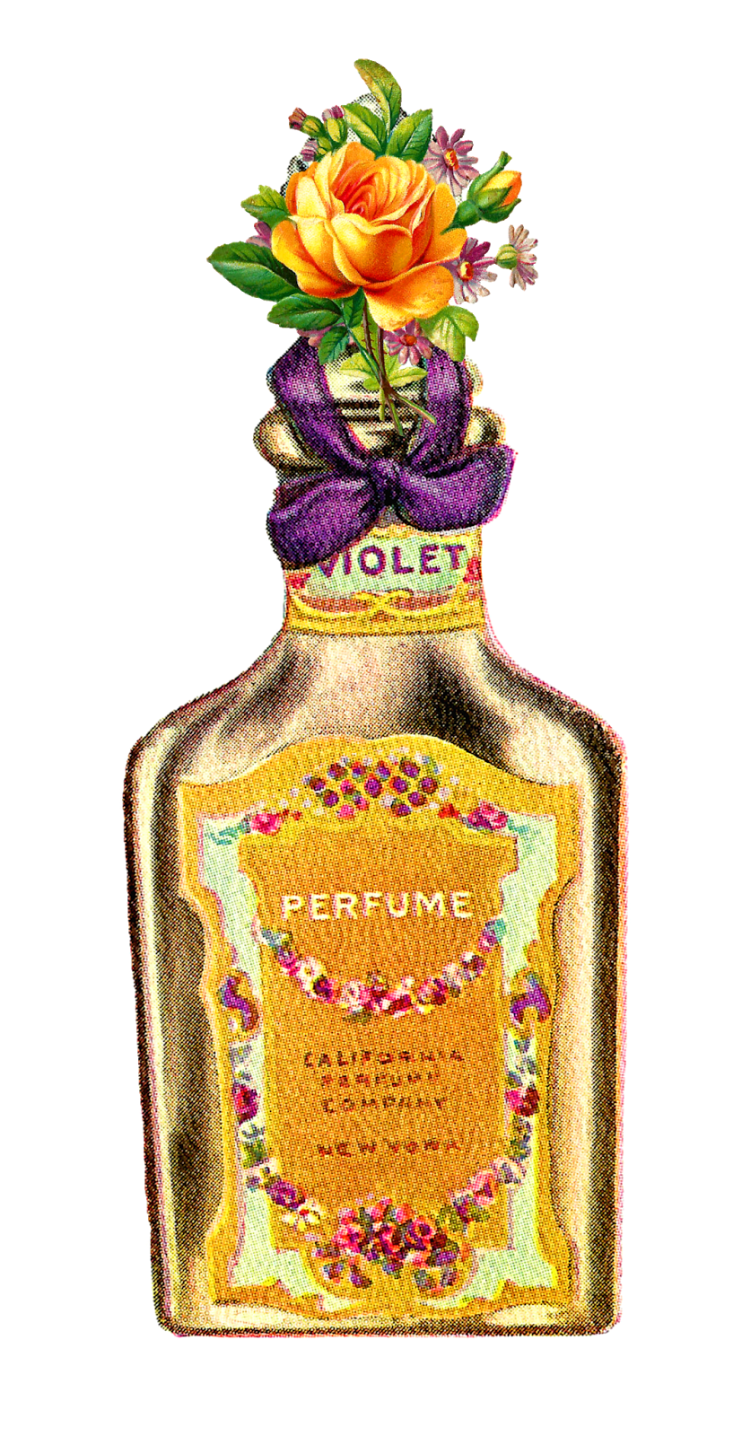 Vintage Perfume PNG Free Photo PNG Image