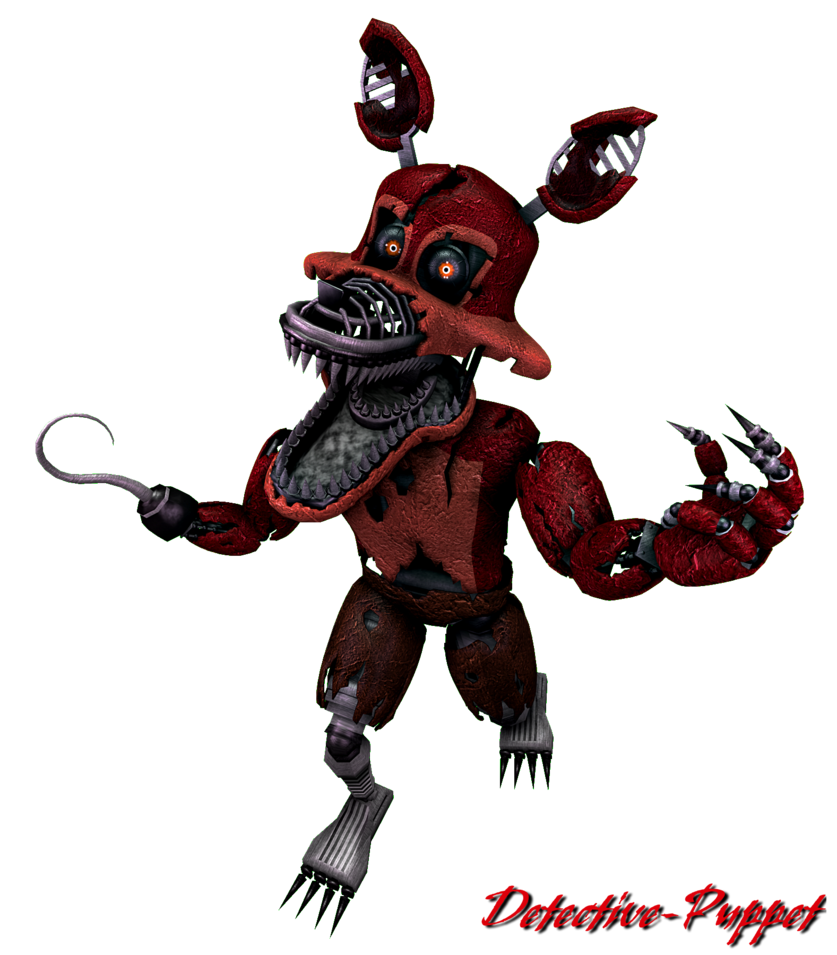 Nightmare Foxy Picture PNG Image