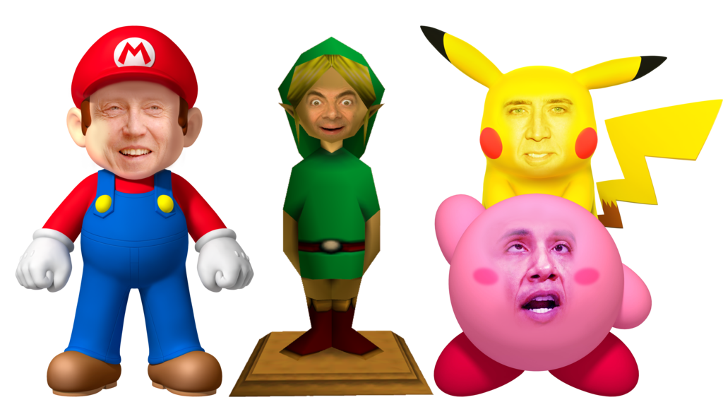 Nintendo Characters Transparent Image PNG Image