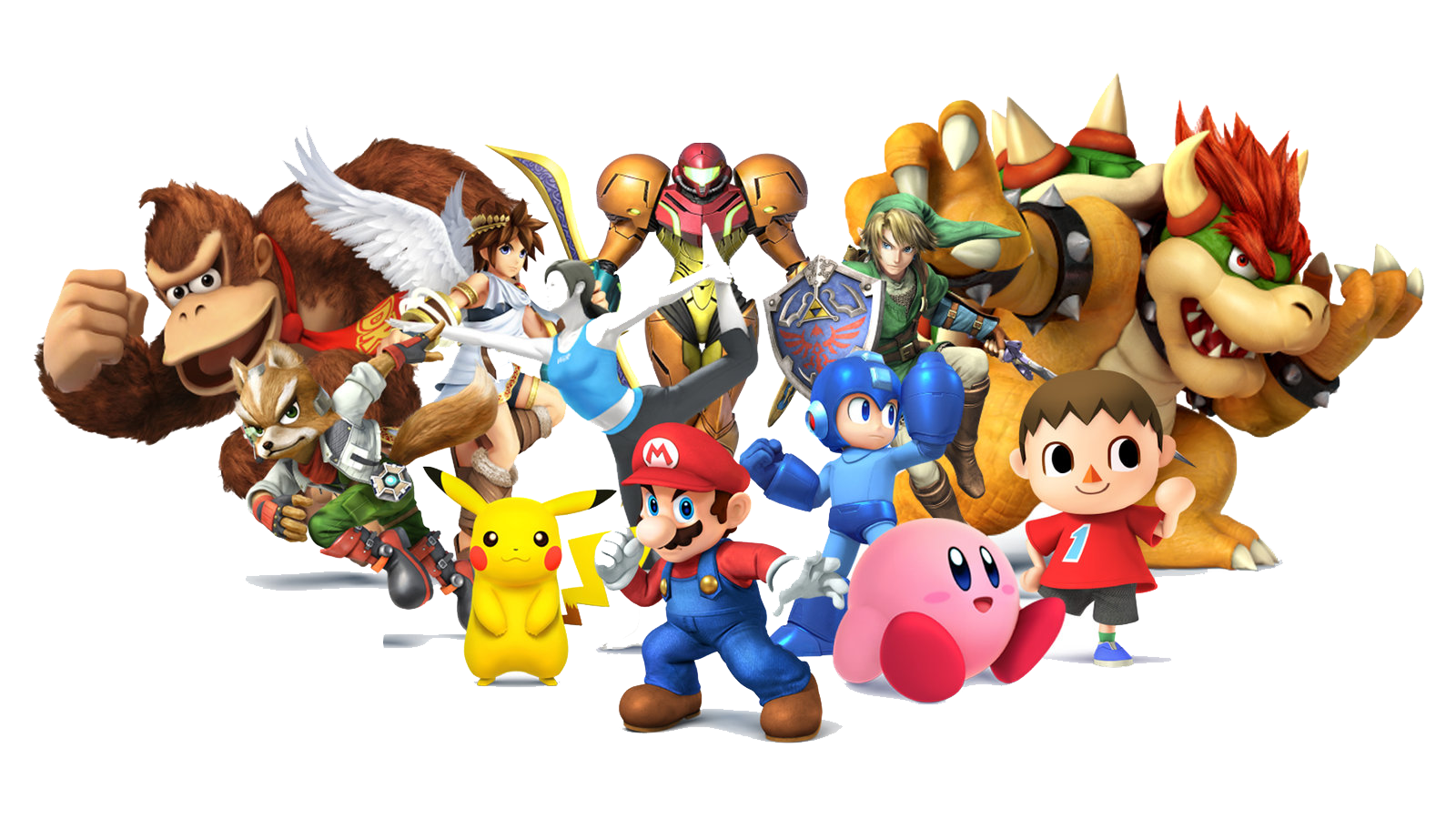 Nintendo Characters Transparent PNG Image