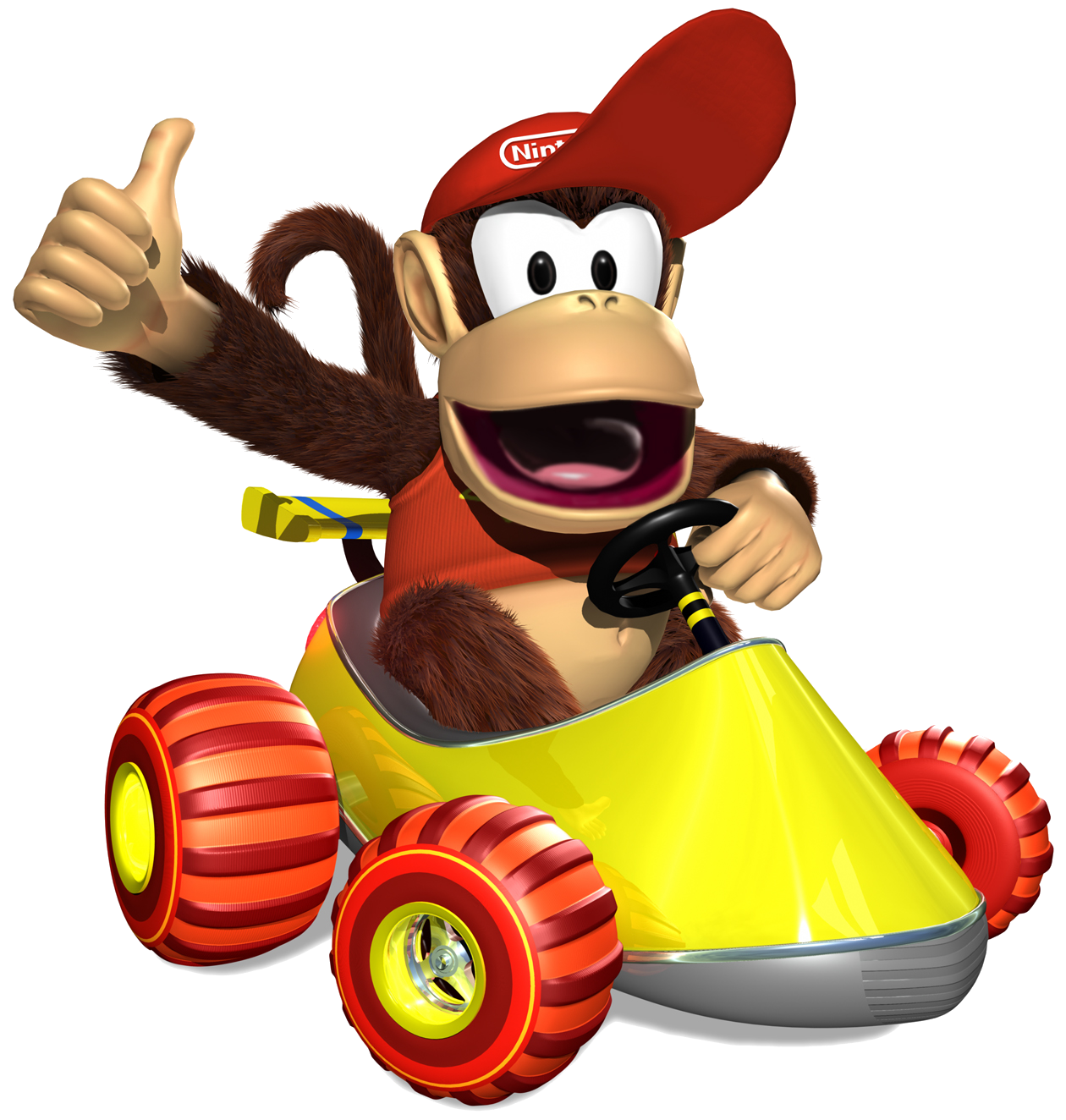 Toy Kart Wii Kong Mario Diddy Racing PNG Image