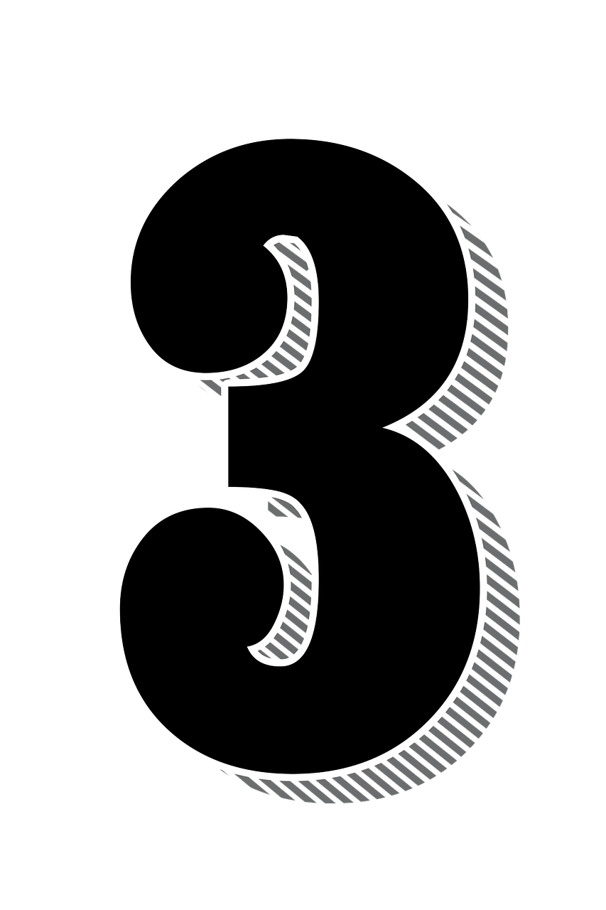 3 Number PNG File HD PNG Image