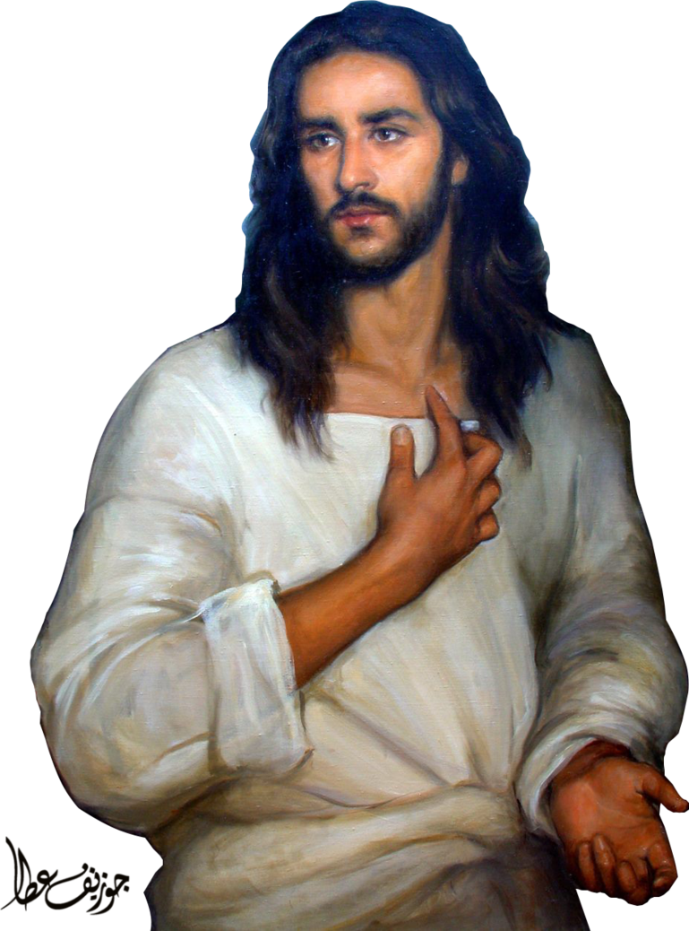 Art Christ Painting Jesus Religious Drawing PNG Image