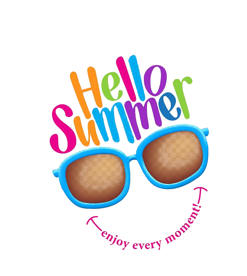 Summer Hello Free Clipart HQ PNG Image