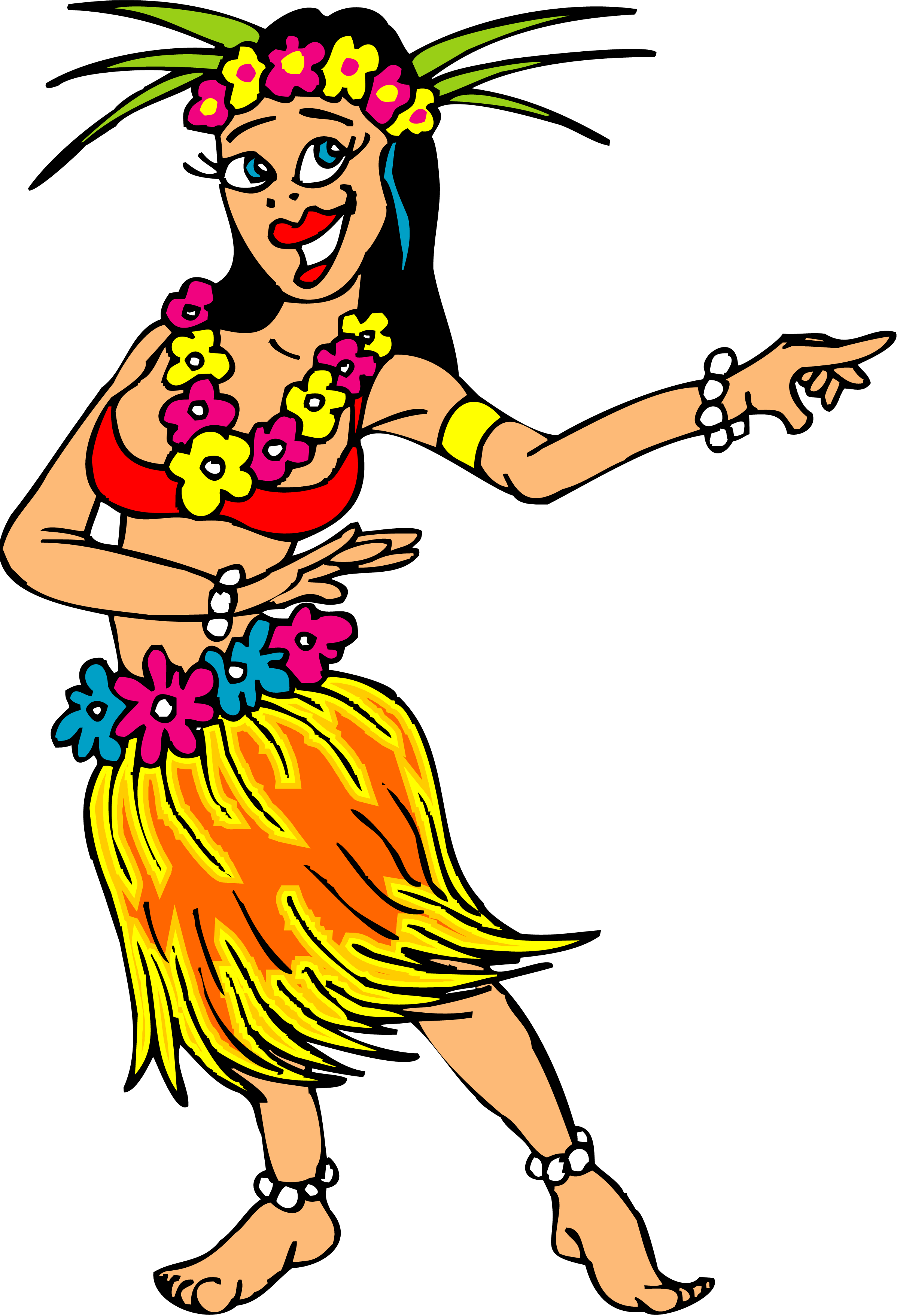 Girl Hawaiian Luau Download HD PNG Image